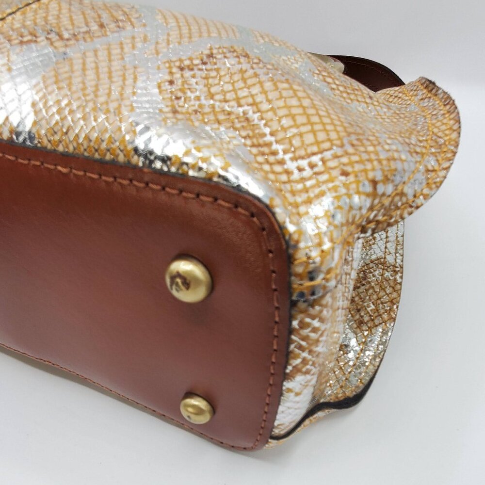 Women's Aria Shopper Metallic Spring Python - image 7